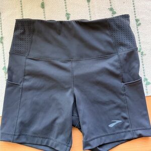 Brooks black Women's Running/Biker Shorts